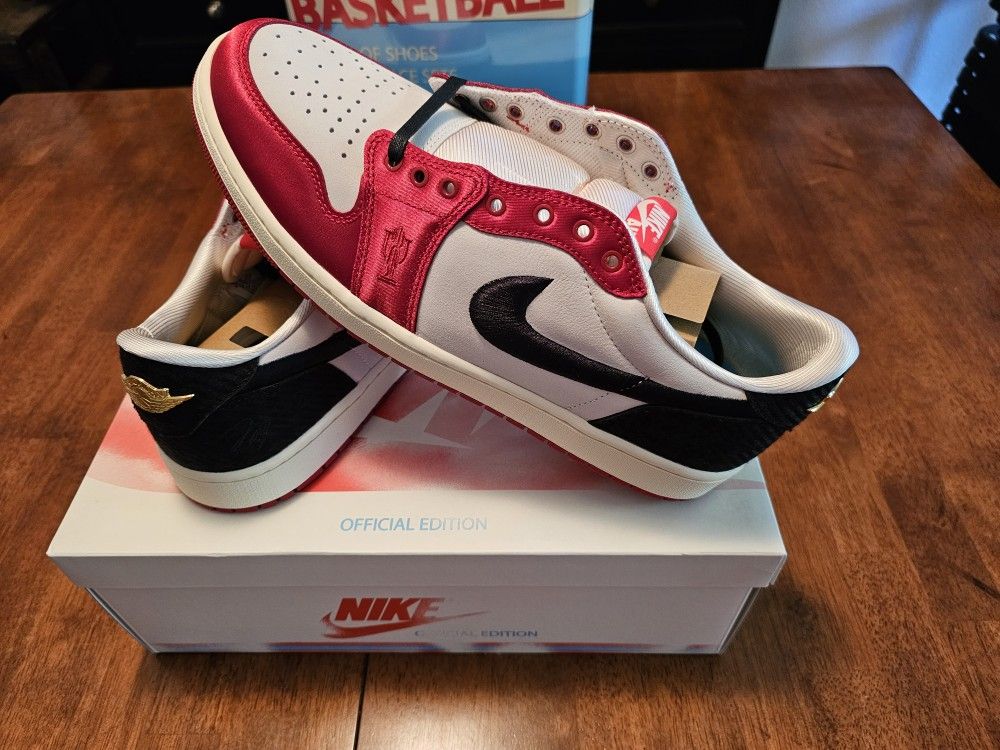 Jordan 1  Low/ Trophy Room- Rookie Card Away- Size 12  Brand New