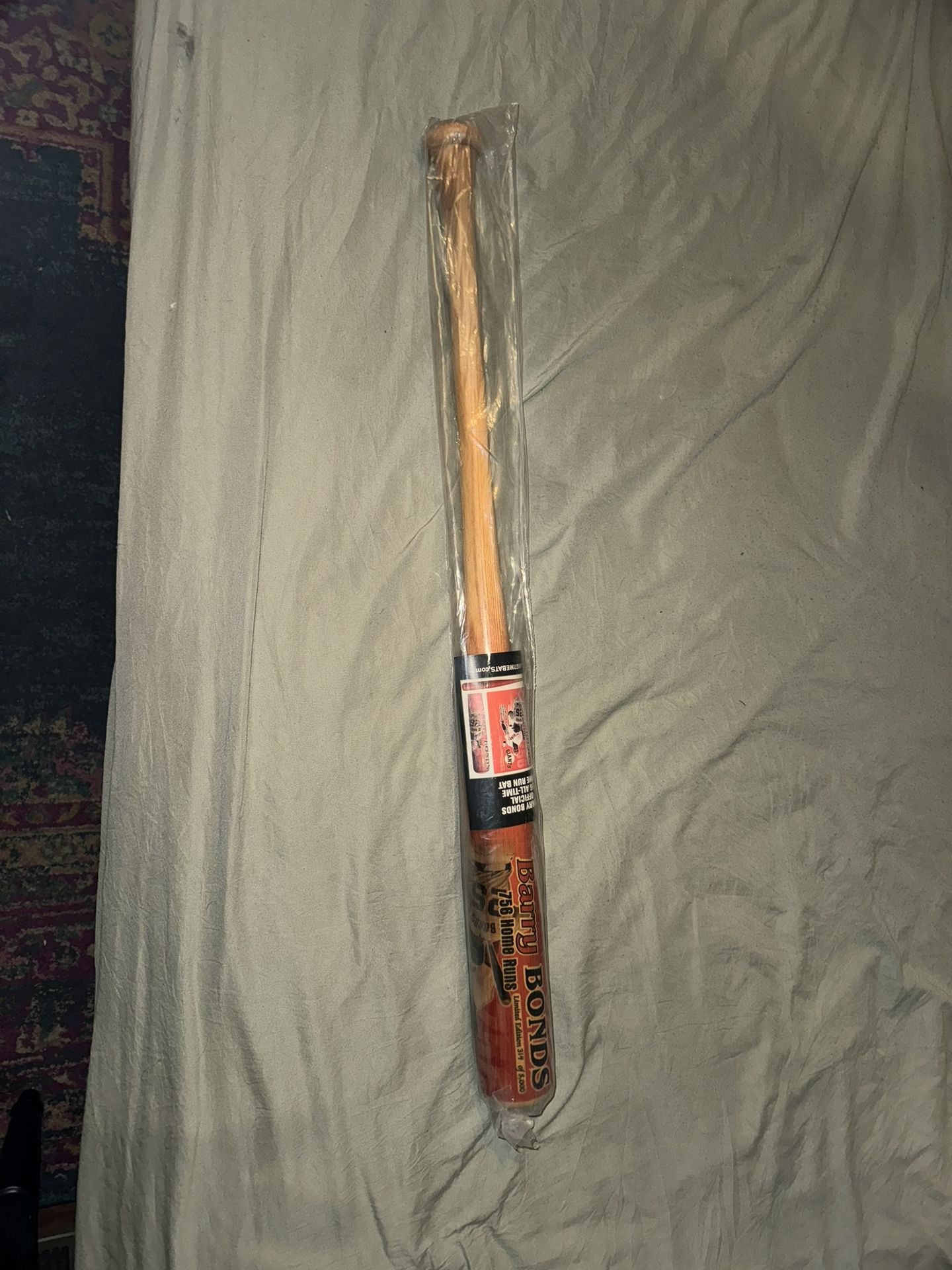 Barry Bonds 756th Home Run Bat Collectible
