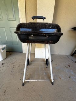 Portable Charcoal Grill with Stand