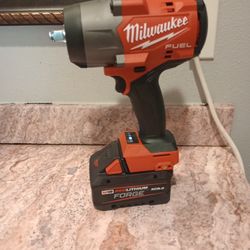 Milwaukee M18 Fuel 1/2" Impact Driver with Cordless Drill - Firm Price 