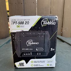 New Timpano 500w 2ohm mono amp