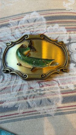 Muskie Belt Buckle