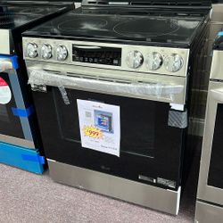 Stove Slide In New Open Box Estufa Con Air Fryer 