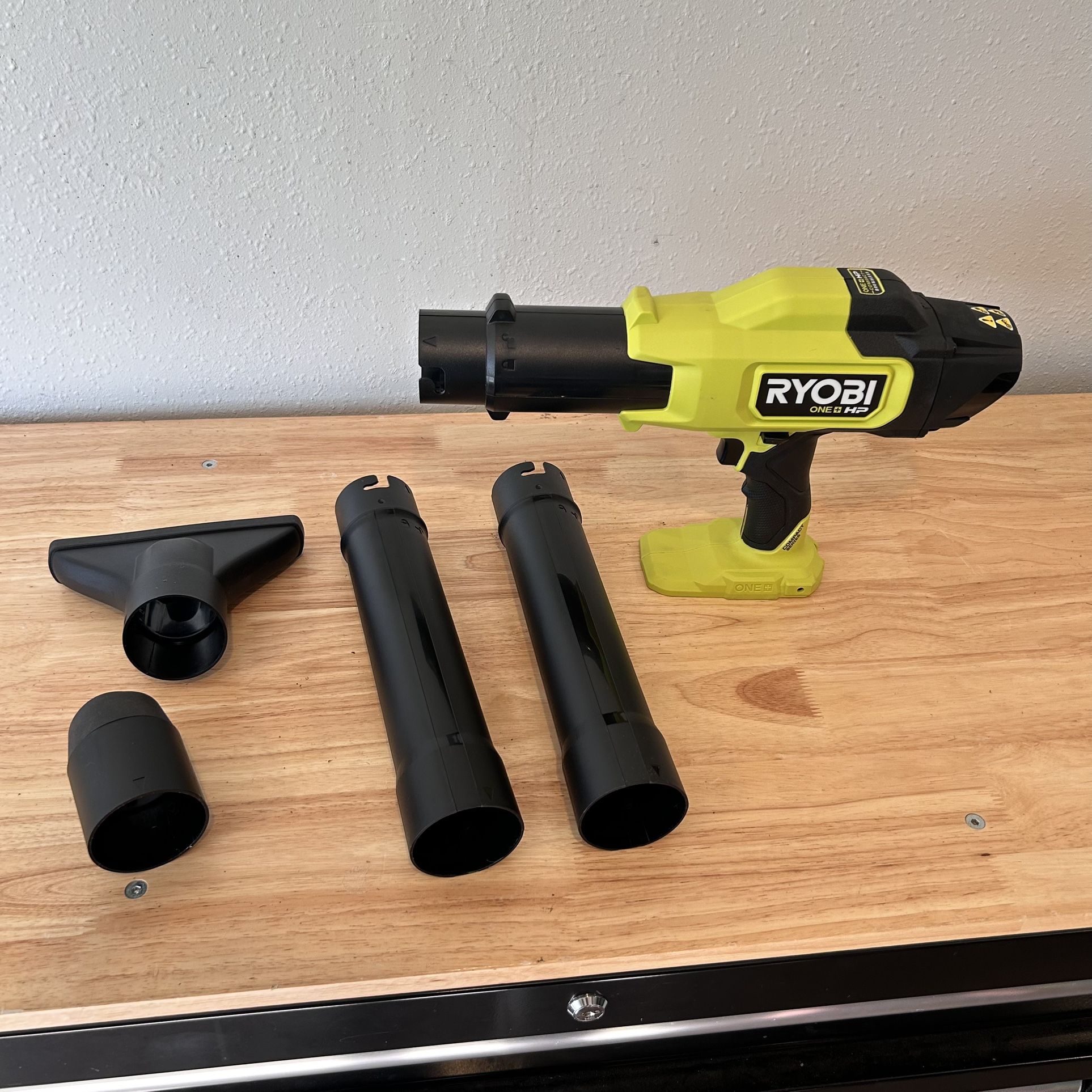 Ryobi 18v HP Brushless 220 CFM 140 MPH Compact Leaf Blower (Tool Only)