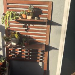 Wood Shelves With Box