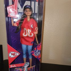 Barbie NFL Super Bowl LVIII Champion Doll Kansas City Chiefs $75