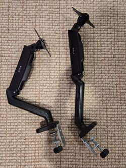 Dual Single Monitor Arm Stands