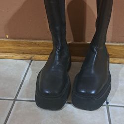  Black High Boots
