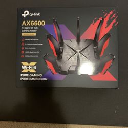 TP-Link Archer GX90 AX6600 Wireless Tri-Band Gigabit & 2.5G Gaming Router