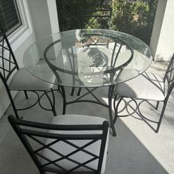 Free Glass Table and Chairs