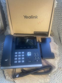 New Yealink SIP-T46U Ultra Elegant Gigabit IP Phone 16 Line VoIP Desk Phone