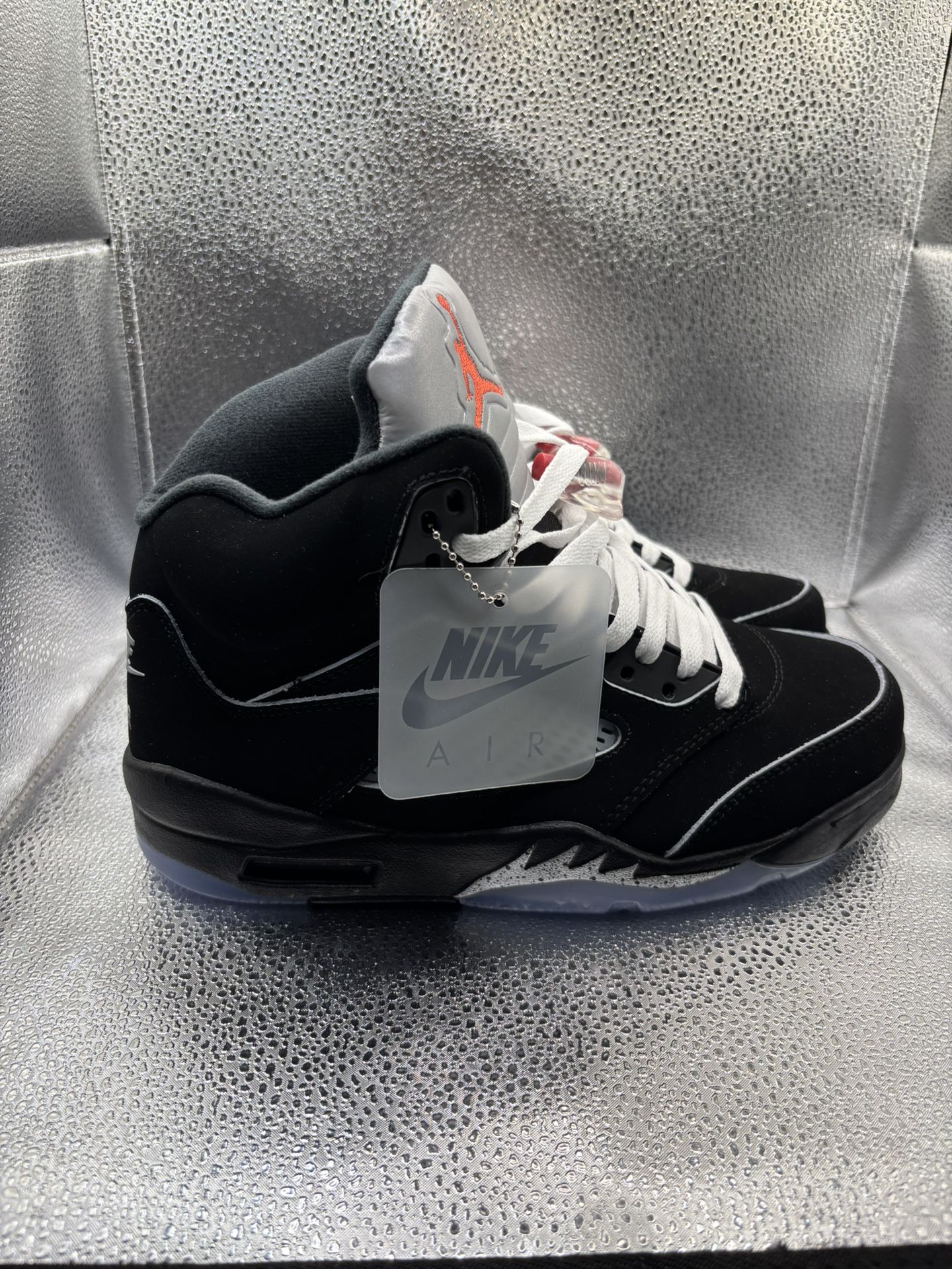 Metallic 5’s Size 10