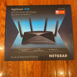 Netgear Nighthawk x10 - Model# R9000 - AD7200 Wifi Router  (Used - Great condition)