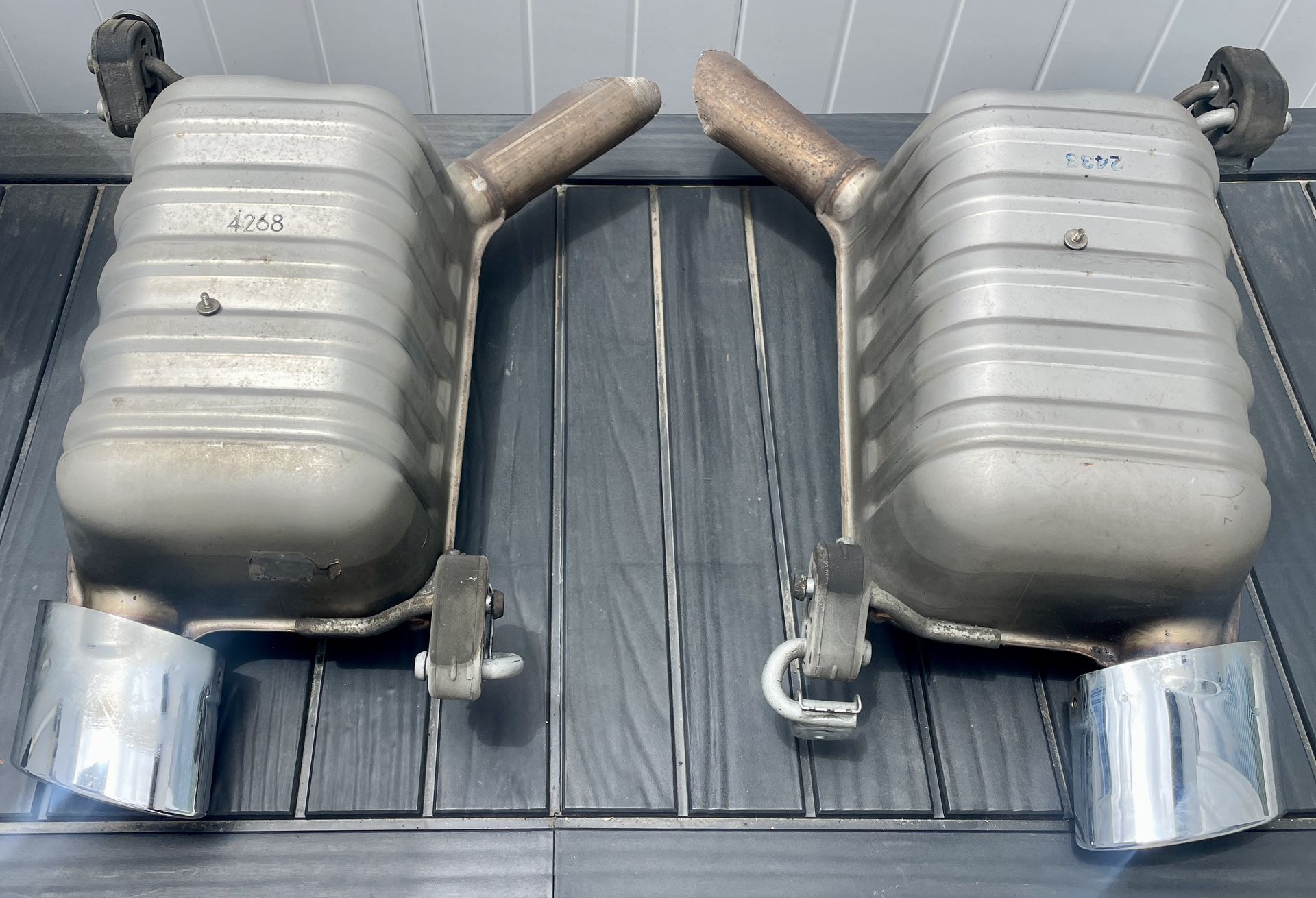 2005 Mercedes SLK 350 Muffler Pair In Great Condition 