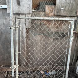 Chain Fence Door