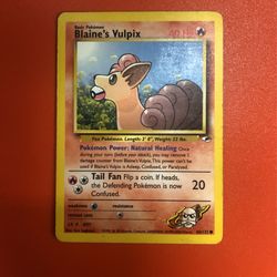 Blaine’s Vulpix 65/132 & Blaines Growlithe 63/132