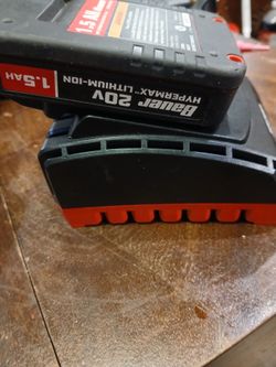 Bauer 20v 1.5 AH Battery and charger