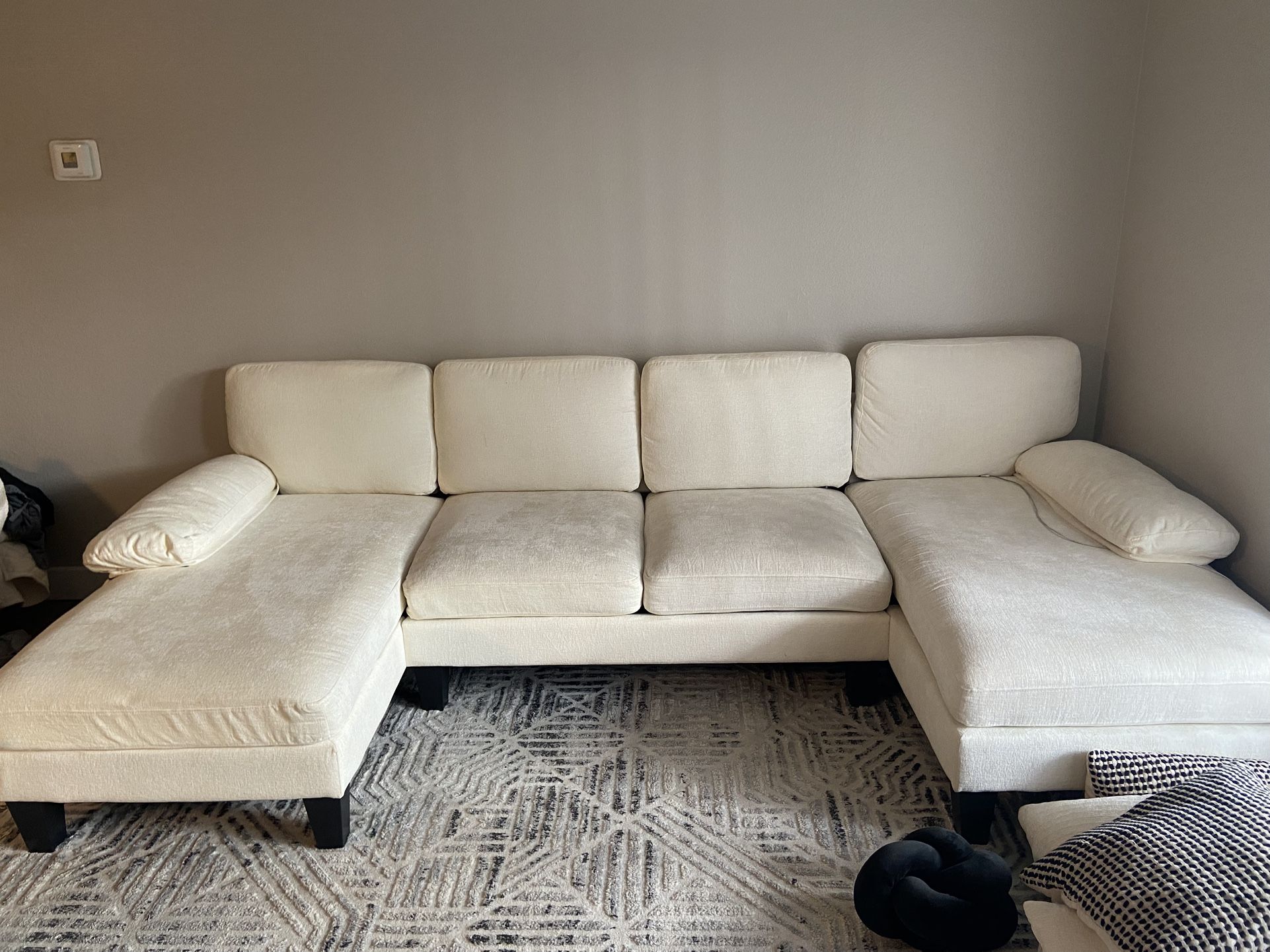 Off-white couch