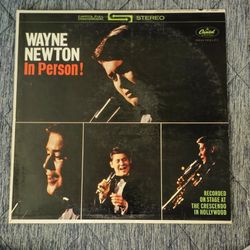 Wayne Newton In Person Capitol ST 2029 Stereo Vinyl LP Live Crescendo 1964