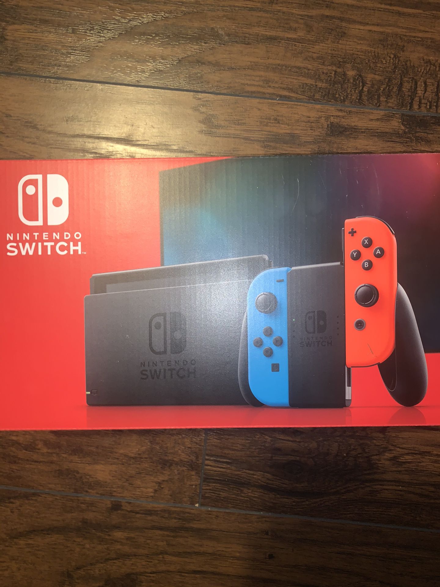 Nintendo switch V2 Neon joy con brand new
