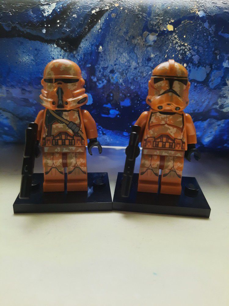 Lego Star Wars Geonosis Clone Trooper Minifigures