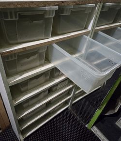 6 Level Reptile Rack Melamine