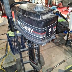 Mercury 2 Stroke 5hp Motor