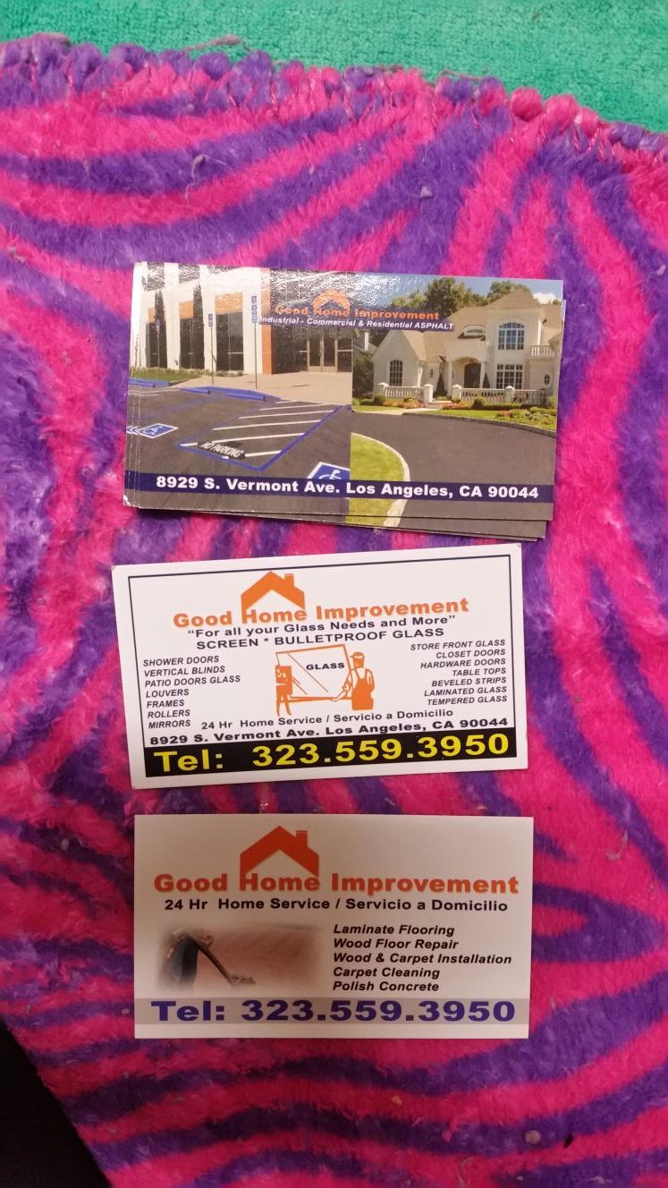 GOOD HOME IMPROVEMENT, SERVICE 24 HOURS