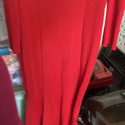 Vestido rojo elegante