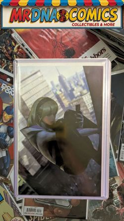 AMAZING SPIDER-MAN #48 JEEHYUNG LEE VIRGIN GHOST SPIDER.