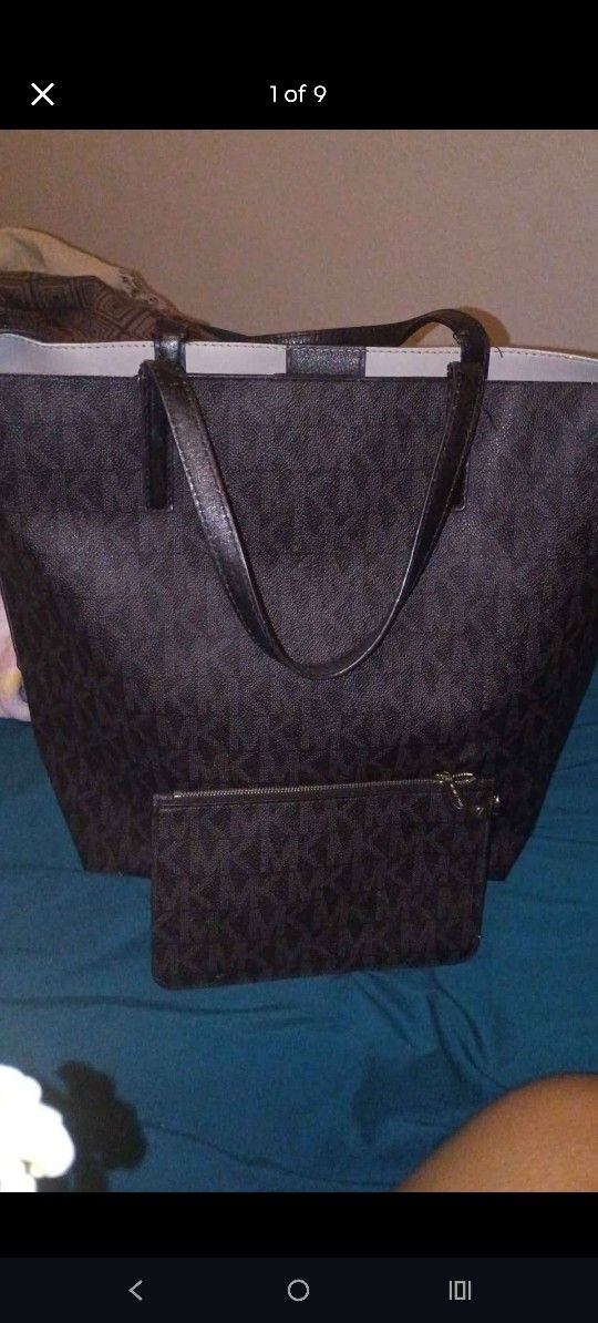 Black Michael Kors purse & Wallet