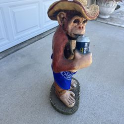 Great Gift! Corona Western Monkey Statue