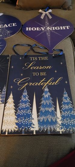 Beautiful Blue Christmas Decorations