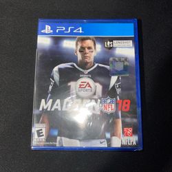 Brand new Madden 18 standard edition