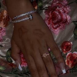 Luxury Nail Diamond Bracelet 