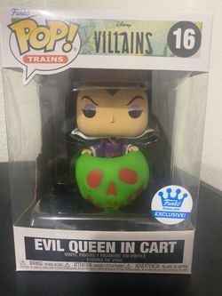 Evil queen in cart