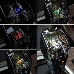  BMW Crystal Shift Knob Gear Selector LED Logo “X”