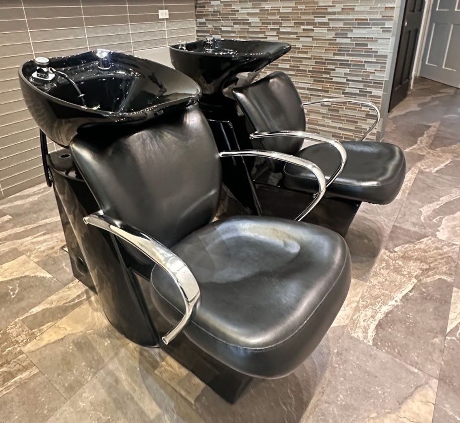 2 Salon Shampoo Station Chairs Price For Each