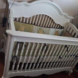 Crib With Mattress 