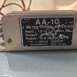 DRAKE 2 METER AMPLIFIER 