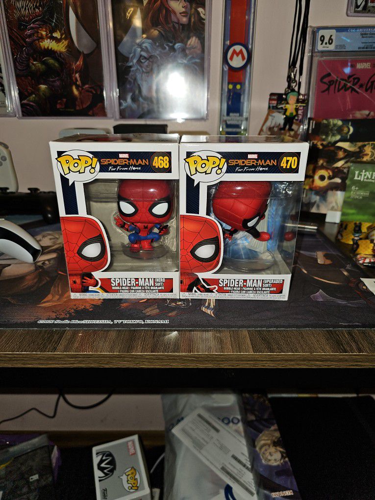 Swing into Action with this Dynamic Spider-Man: Far From Home Funko Pop Set!