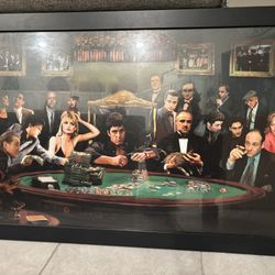 Mafia Boss Poker Painting