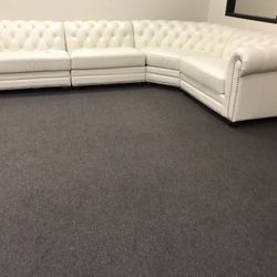 Top Grain Leather Sectional 4-Piece Original $6999