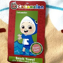 Cocomelon Beach Towel 27”x54”