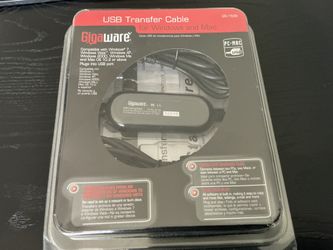 Gigaware 8FT USB transfer Cable Connector New Windows And Mac