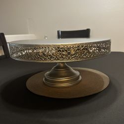 Silver Cake Stand 