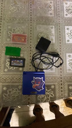 Gameboy advance sp with games