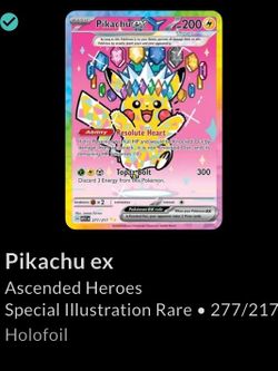 Pikachu Ascended Heroes, SIR