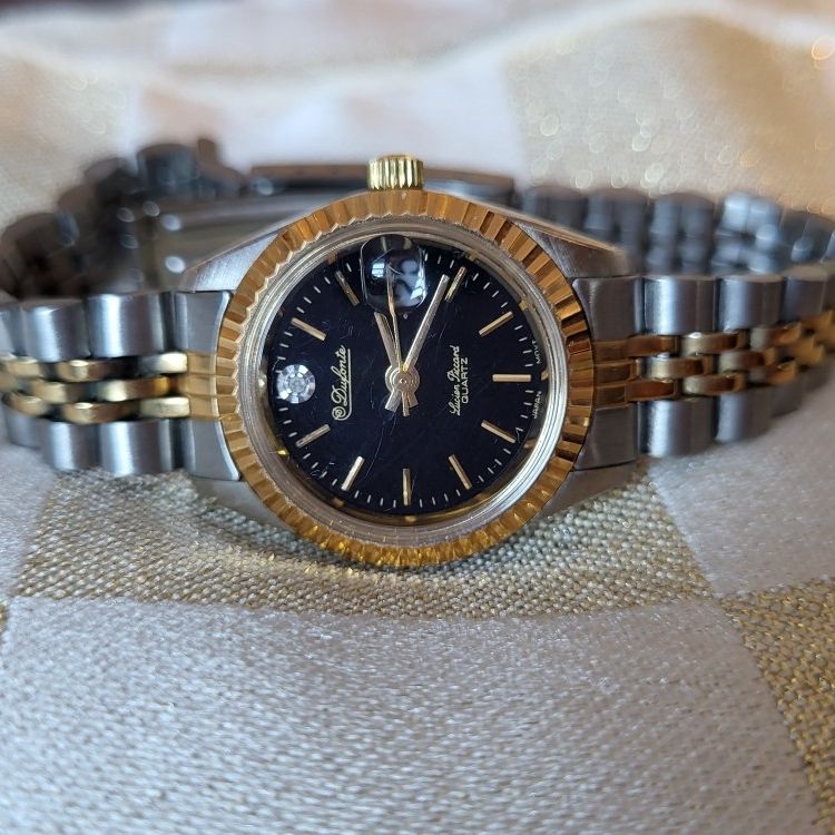 Dufonte Lucien Piccard Quartz Watch With Diamond for Sale in