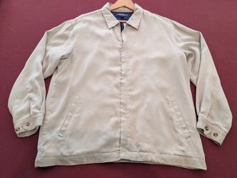 Men's Tan Quicksilver/ Silver Edition Jacket - Medium 
